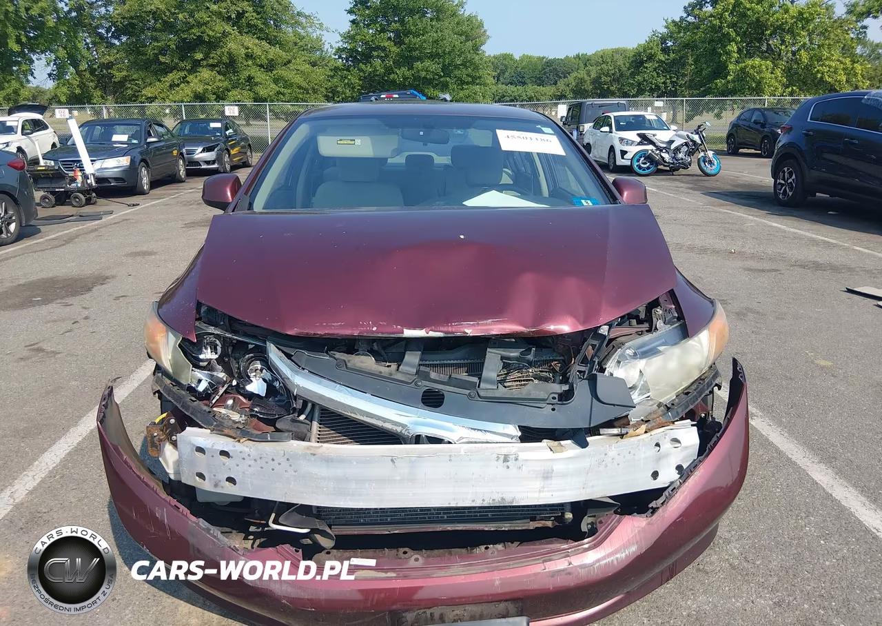 2012 Honda Civic Lx VIN:2HGFB2F57CH590394 - 12