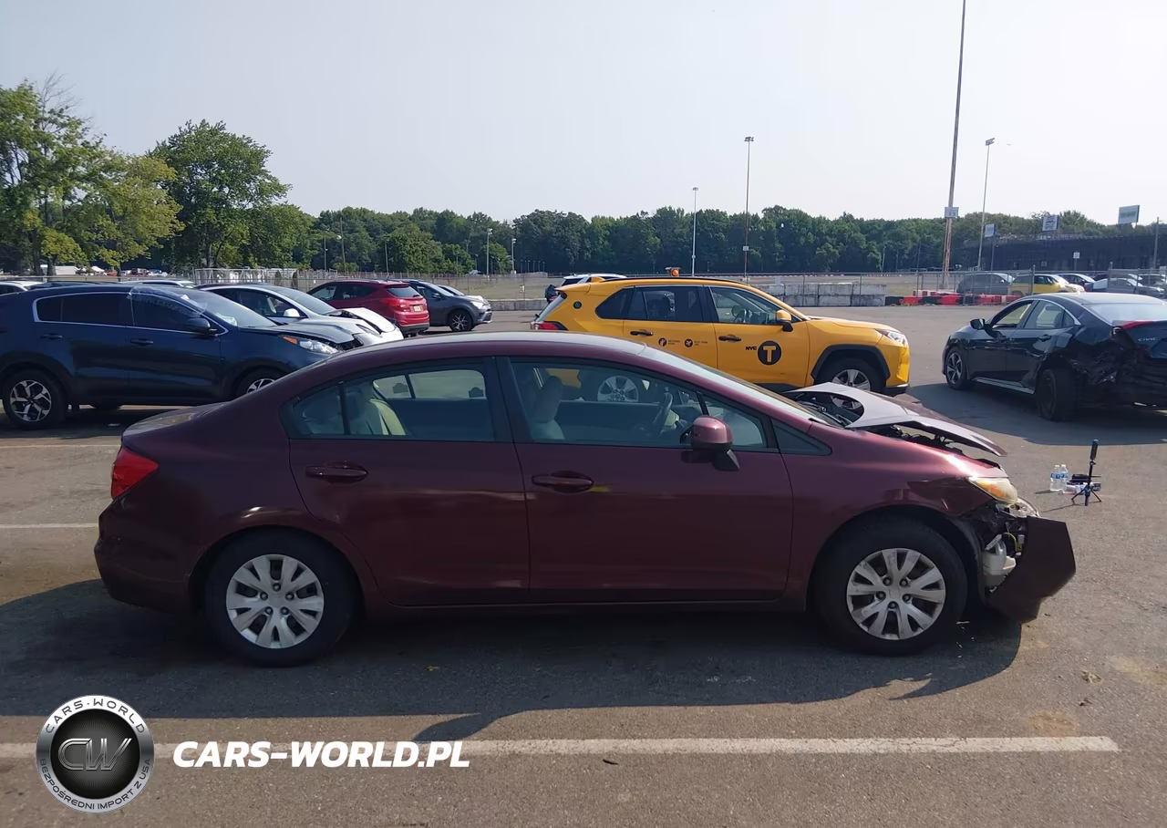 2012 Honda Civic Lx VIN:2HGFB2F57CH590394 - 13