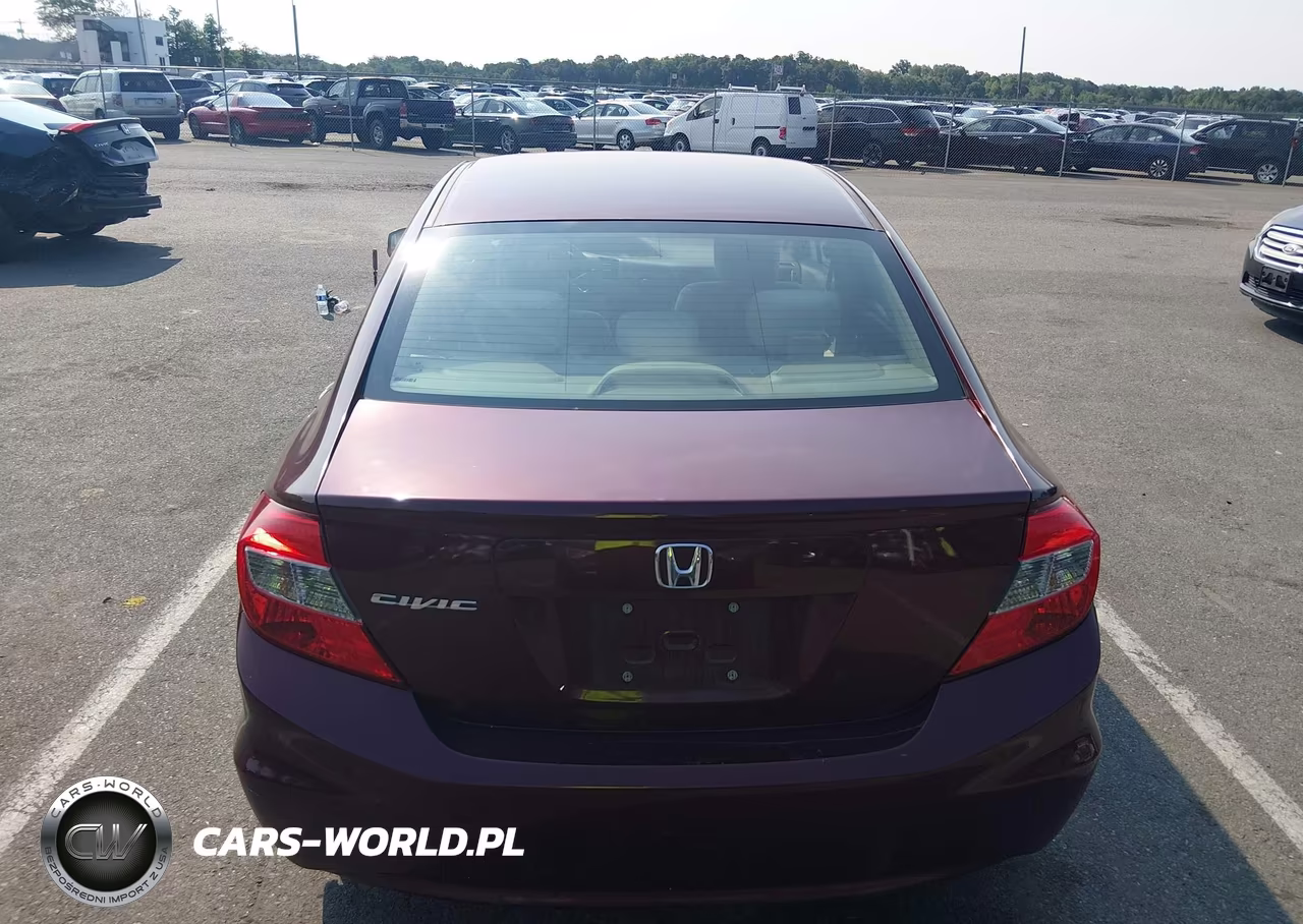 2012 Honda Civic Lx VIN:2HGFB2F57CH590394 - 16