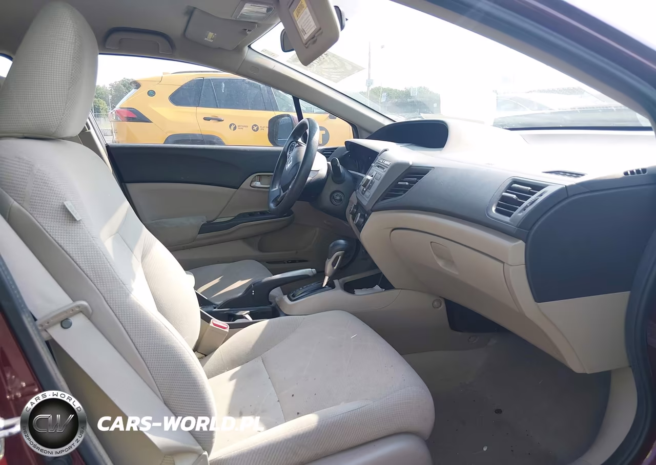 2012 Honda Civic Lx VIN:2HGFB2F57CH590394 - 5
