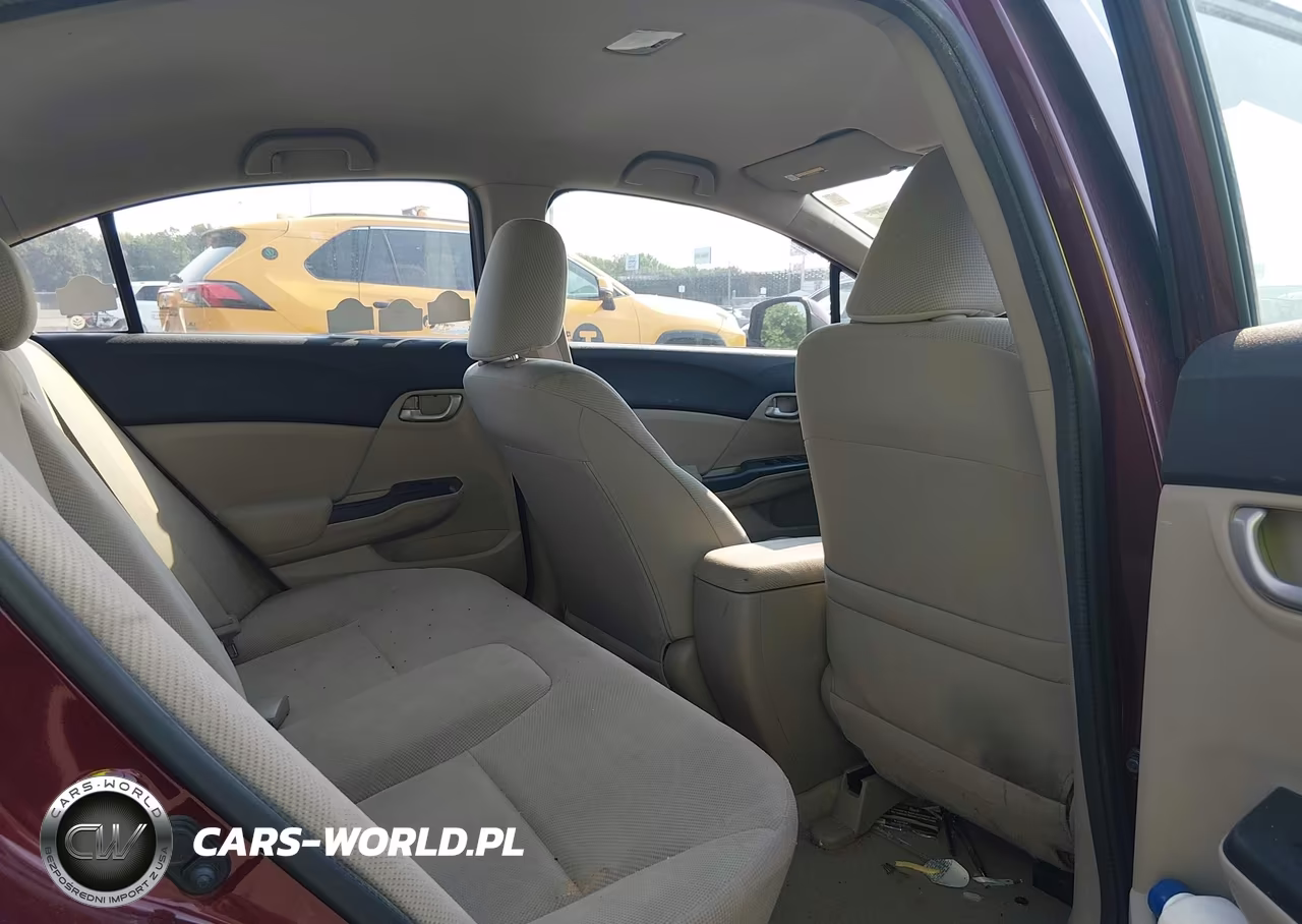 2012 Honda Civic Lx VIN:2HGFB2F57CH590394 - 8