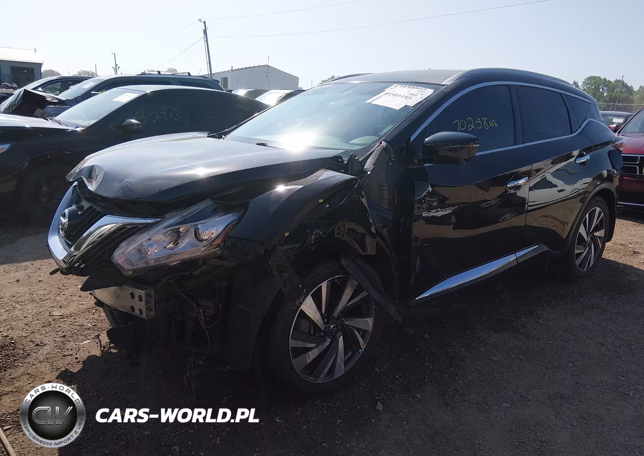 2017 Nissan Murano Platinum VIN:5N1AZ2MH0HN101328 - 2
