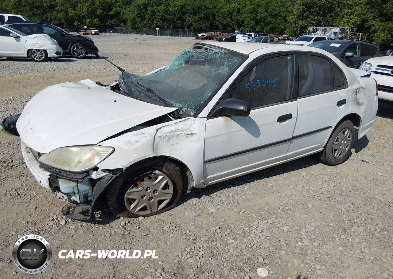 2004 Honda Civic Vp VIN:1HGES16354L002467 - 2