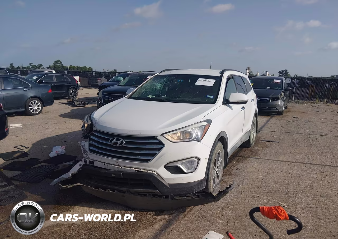 2014 Hyundai Santa Fe Gls VIN:KM8SN4HF2EU043888 - 2