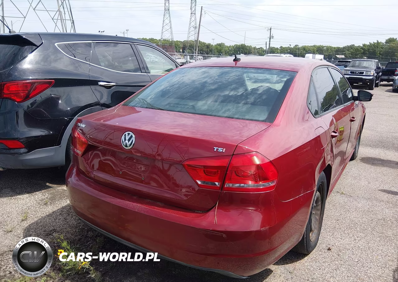 2015 Volkswagen Passat 1.8T S VIN:1VWAT7A31FC047393 - 4