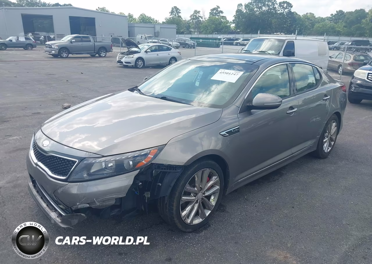 2015 Kia Optima Sxl Turbo VIN:5XXGR4A67FG376183 - 2