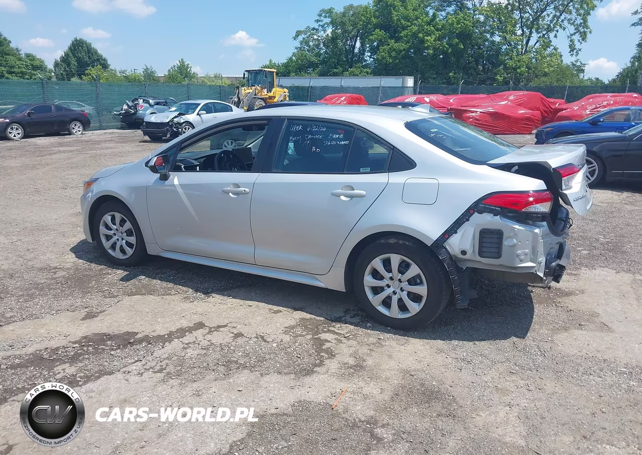 2025 Toyota Corolla Le VIN:5YFB4MDE8SP276798 - 3
