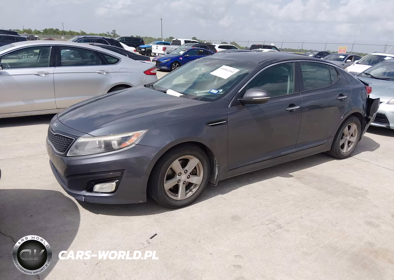 2015 Kia Optima Lx VIN:KNAGM4A79F5626872 - 2