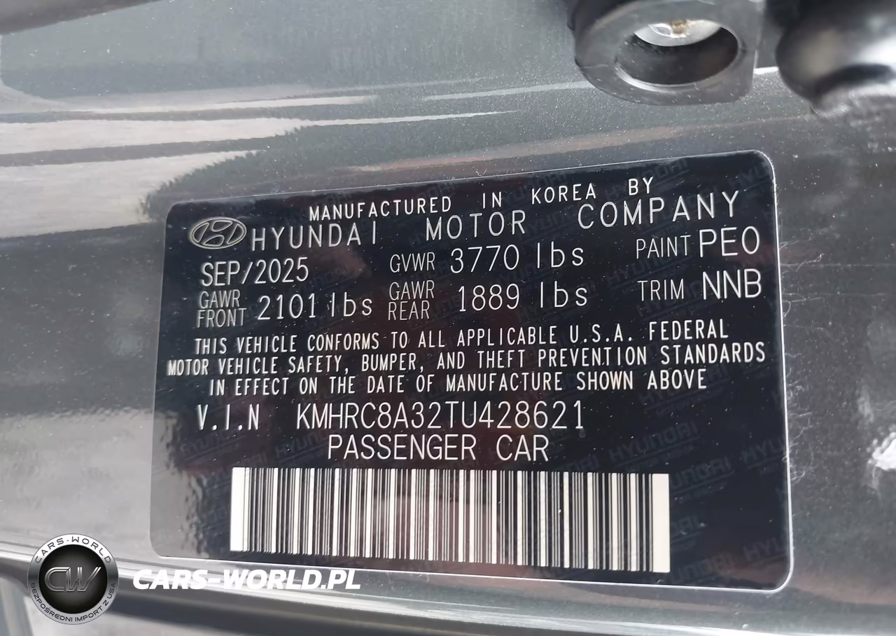 2026 Hyundai Venue Sel W-Two-Tone Roof VIN:KMHRC8A32TU428621 - 9