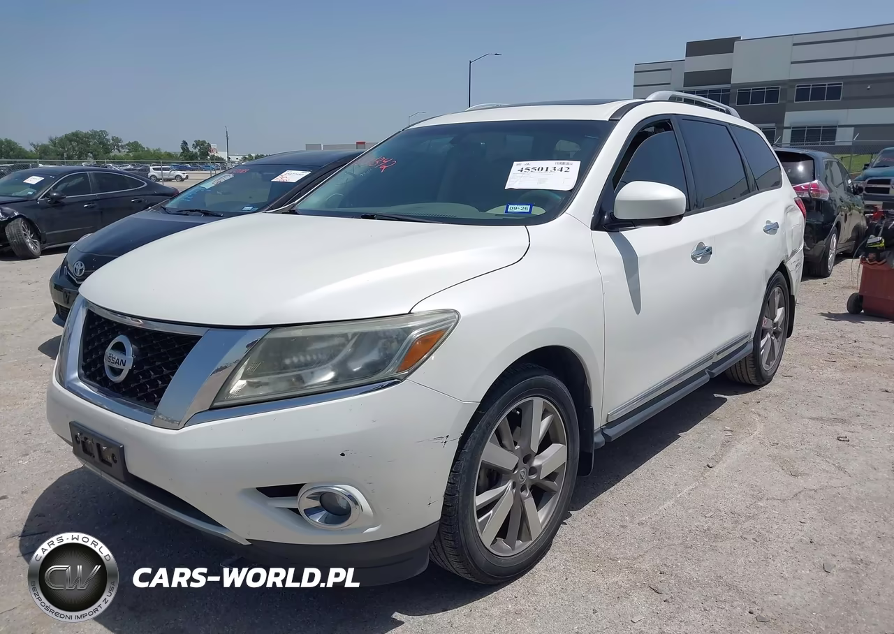 2015 Nissan Pathfinder Platinum VIN:5N1AR2MNXFC634186 - 2
