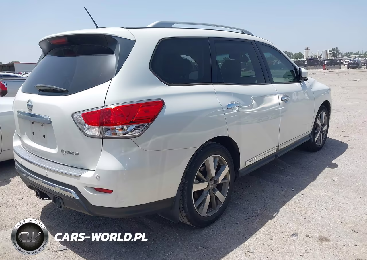 2015 Nissan Pathfinder Platinum VIN:5N1AR2MNXFC634186 - 4