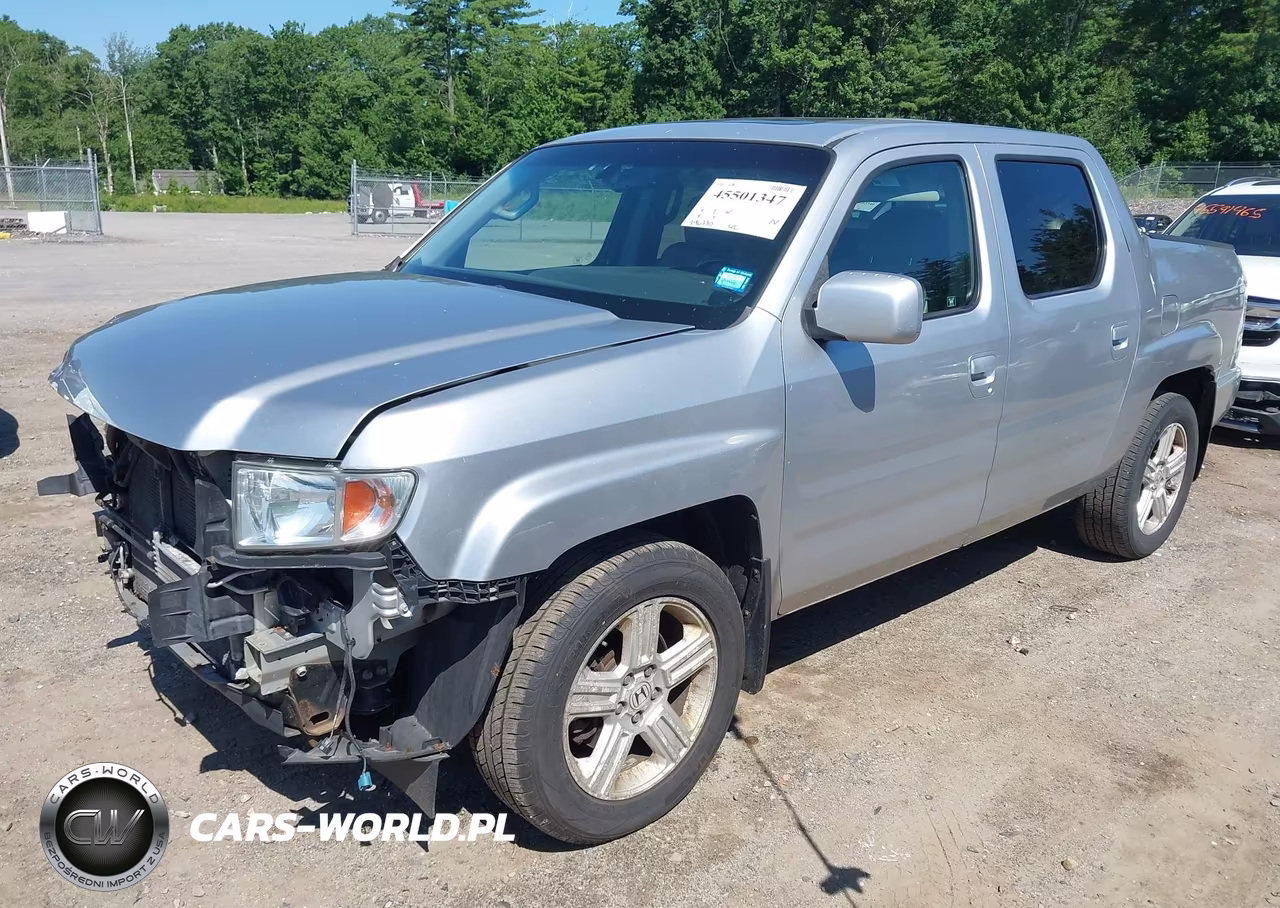 2012 Honda Ridgeline Rtl VIN:5FPYK1F51CB452218 - 2