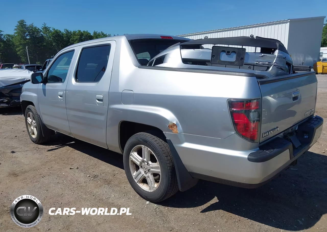 2012 Honda Ridgeline Rtl VIN:5FPYK1F51CB452218 - 3