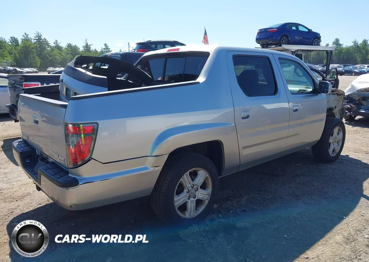 2012 Honda Ridgeline Rtl VIN:5FPYK1F51CB452218 - 4