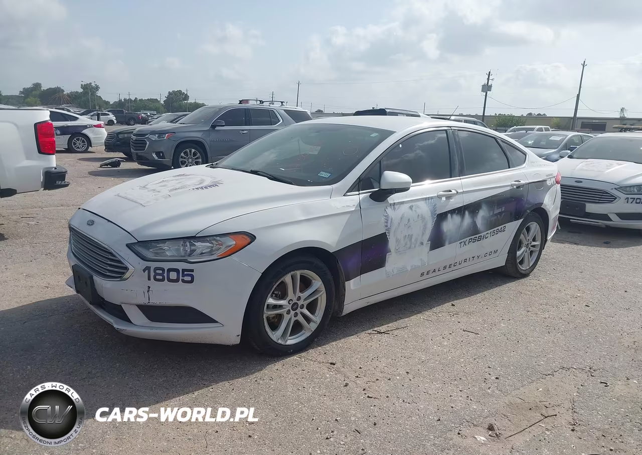 2018 Ford Fusion Hybrid S VIN:3FA6P0UU2JR166790 - 2