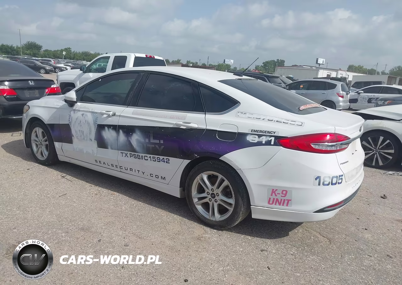 2018 Ford Fusion Hybrid S VIN:3FA6P0UU2JR166790 - 3