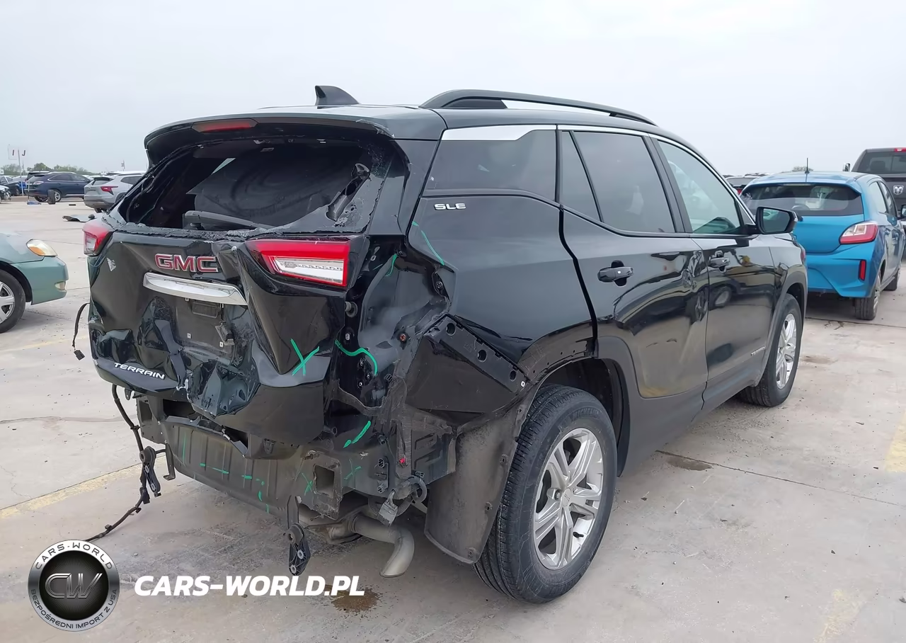 2022 GMC Terrain Fwd Sle VIN:3GKALMEV7NL147728 - 4