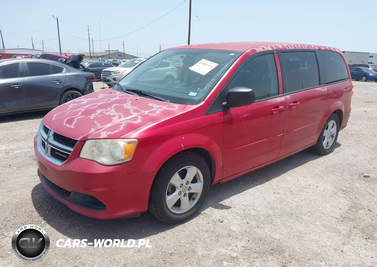 2013 Dodge Grand Caravan Se VIN:2C4RDGBG5DR533083 - 2