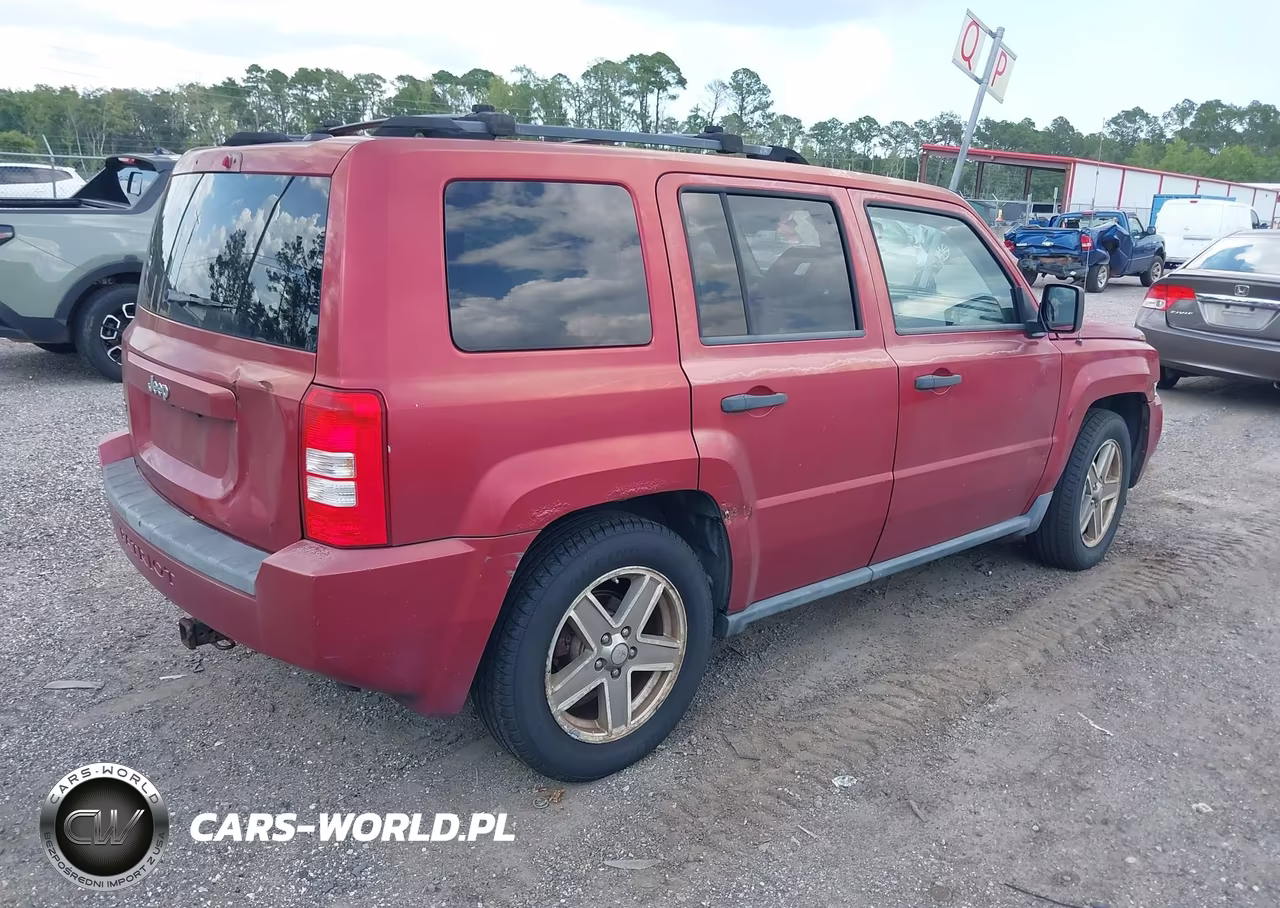 2007 Jeep Patriot Sport VIN:1J8FF28W37D342308 - 4