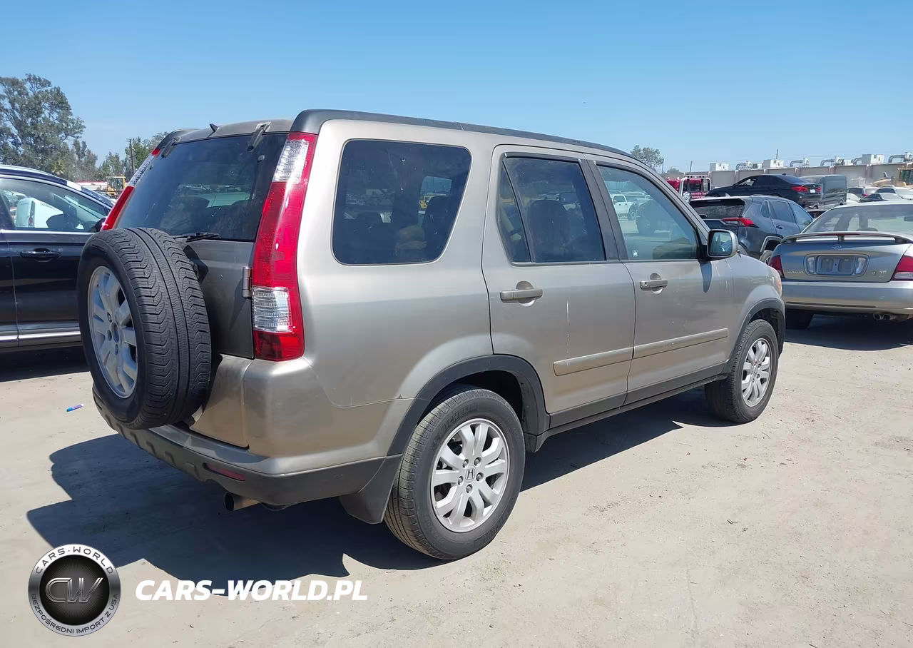 2005 Honda Cr-V Se VIN:JHLRD78905C065494 - 4