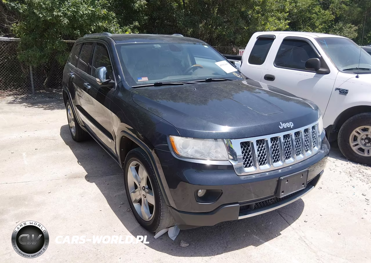 2012 Jeep Grand Cherokee Overland VIN:1C4RJECG3CC264858 - 1