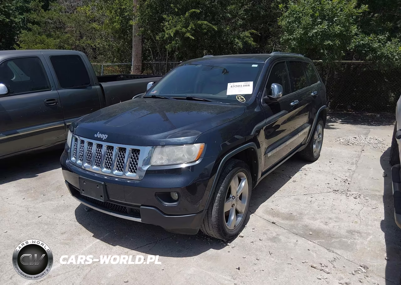 2012 Jeep Grand Cherokee Overland VIN:1C4RJECG3CC264858 - 2