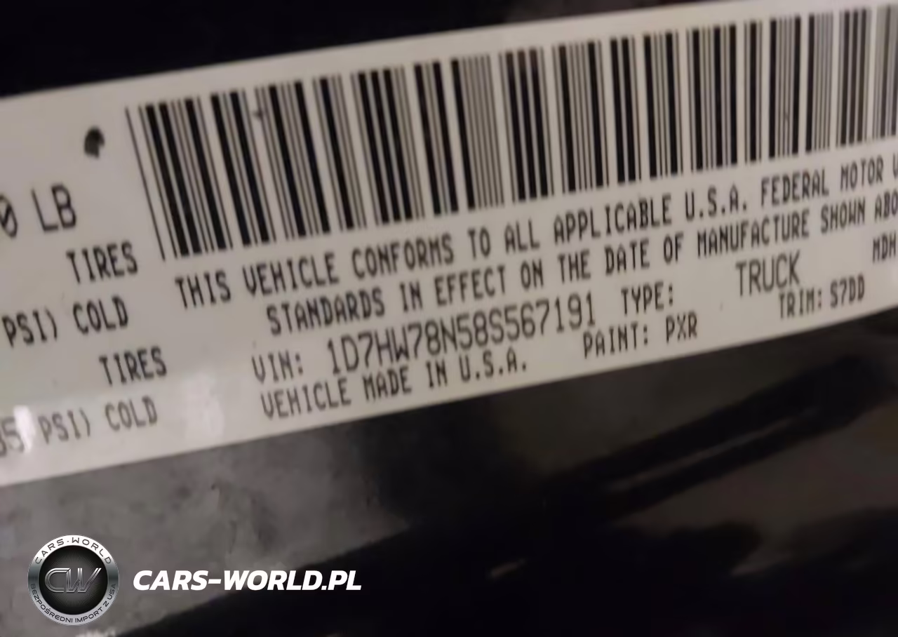 2008 Dodge Dakota Trx VIN:1D7HW78N58S567191 - 9