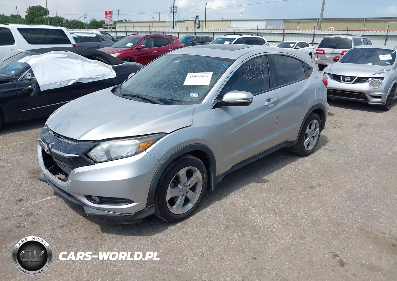 2016 Honda Hr-V Ex VIN:3CZRU5H5XGM726183 - 2