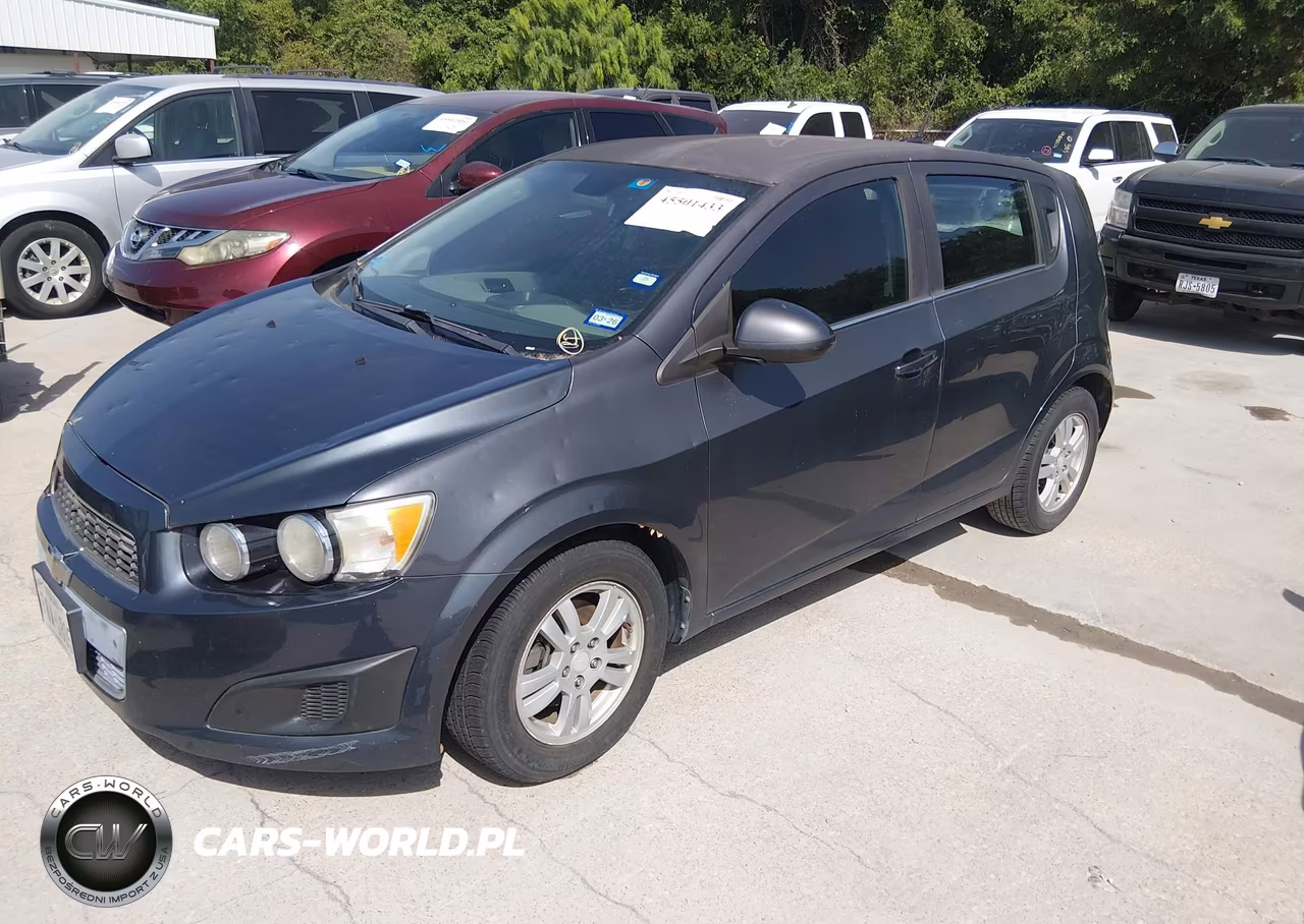 2012 Chevrolet Sonic 2Lt VIN:1G1JC6SHXC4231138 - 2
