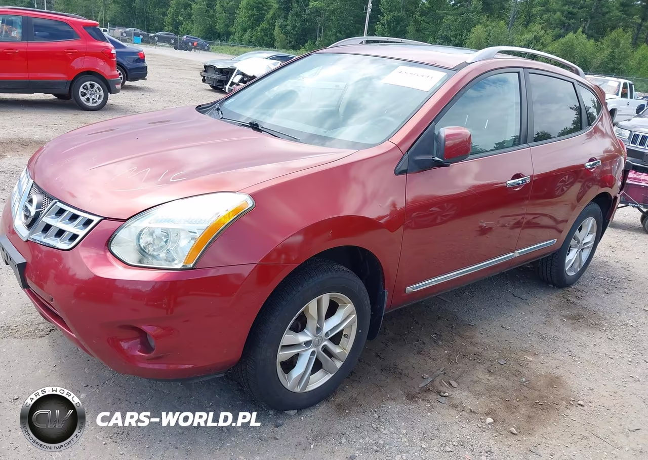 2013 Nissan Rogue Sv VIN:JN8AS5MV2DW632202 - 2