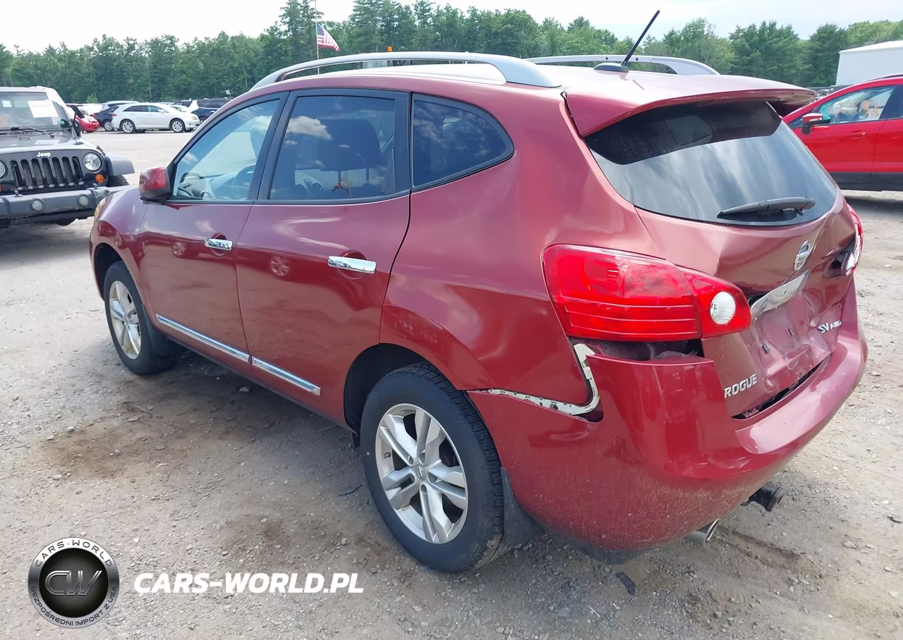 2013 Nissan Rogue Sv VIN:JN8AS5MV2DW632202 - 3