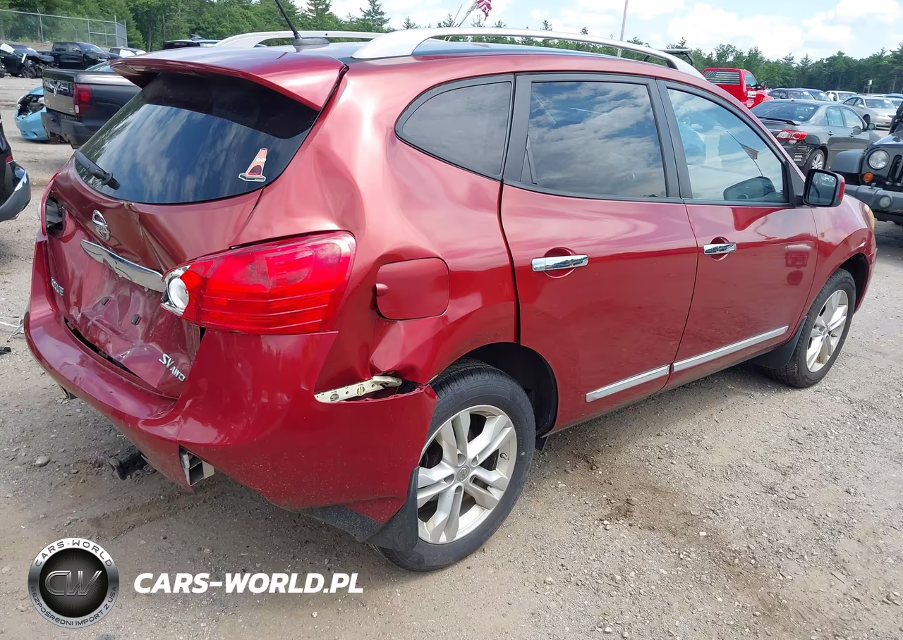 2013 Nissan Rogue Sv VIN:JN8AS5MV2DW632202 - 4