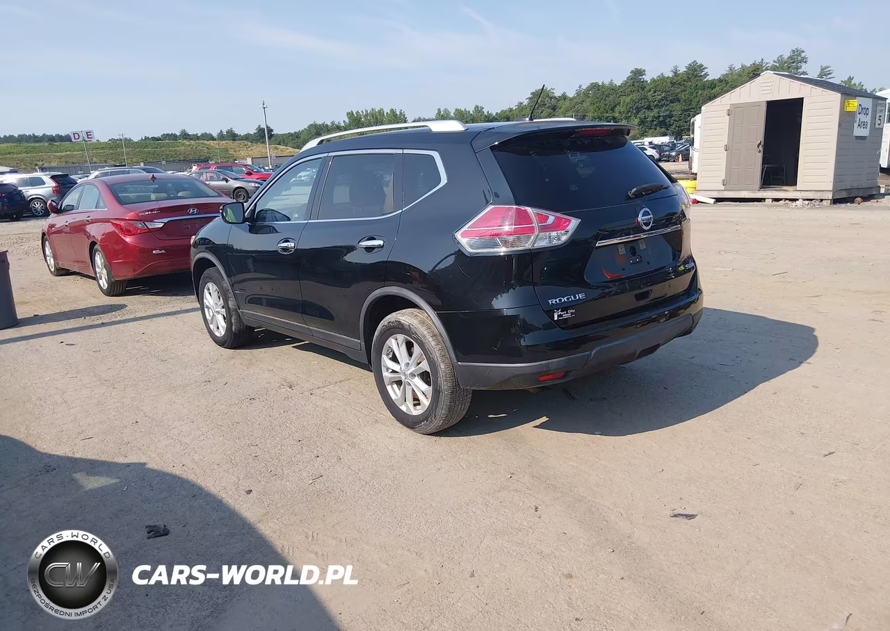 2016 Nissan Rogue Sv VIN:KNMAT2MVXGP621406 - 3