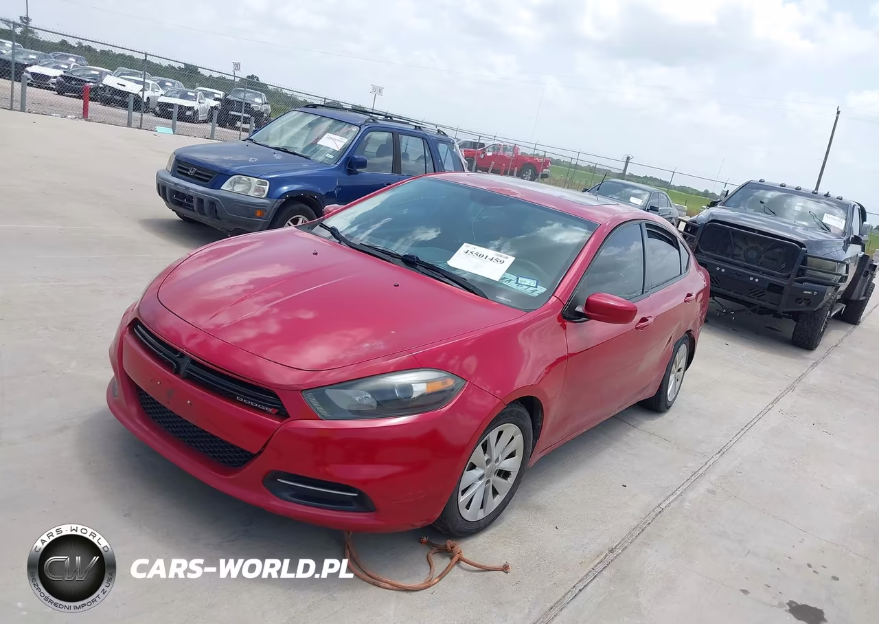 2014 Dodge Dart Sxt VIN:1C3CDFBBXED702415 - 2