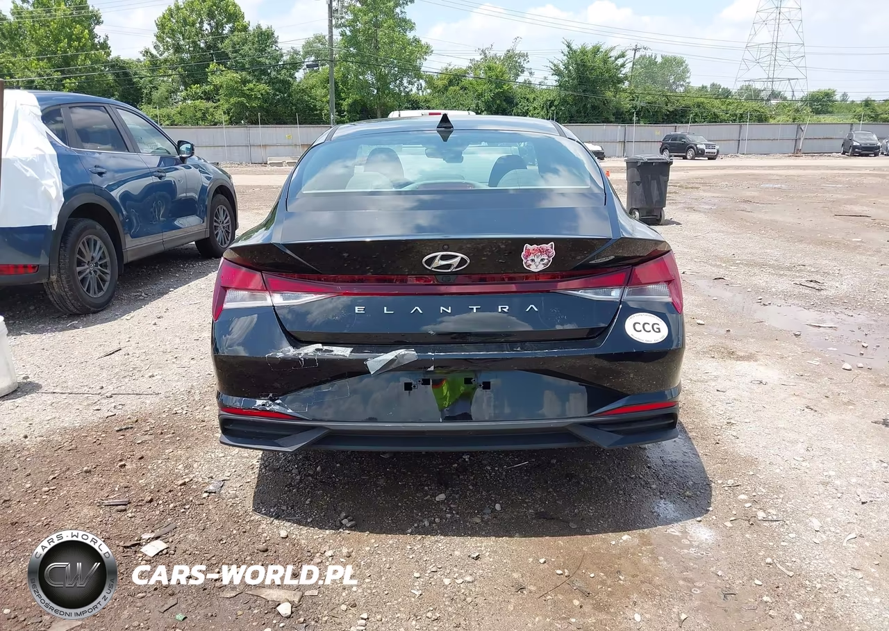 2021 Hyundai Elantra Sel VIN:KMHLM4AG9MU127361 - 17
