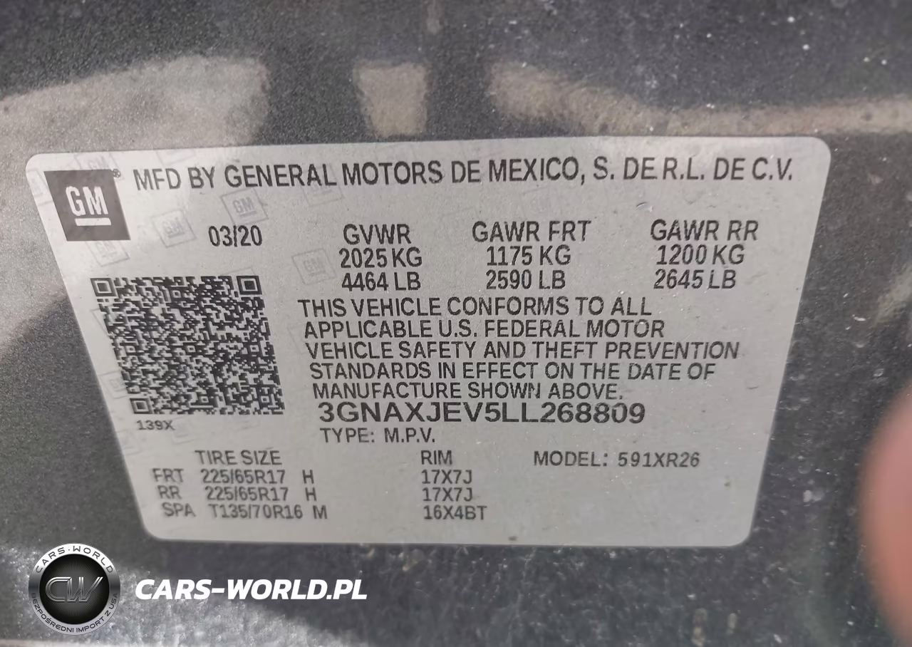 2020 Chevrolet Equinox Fwd 2Fl VIN:3GNAXJEV5LL268809 - 9