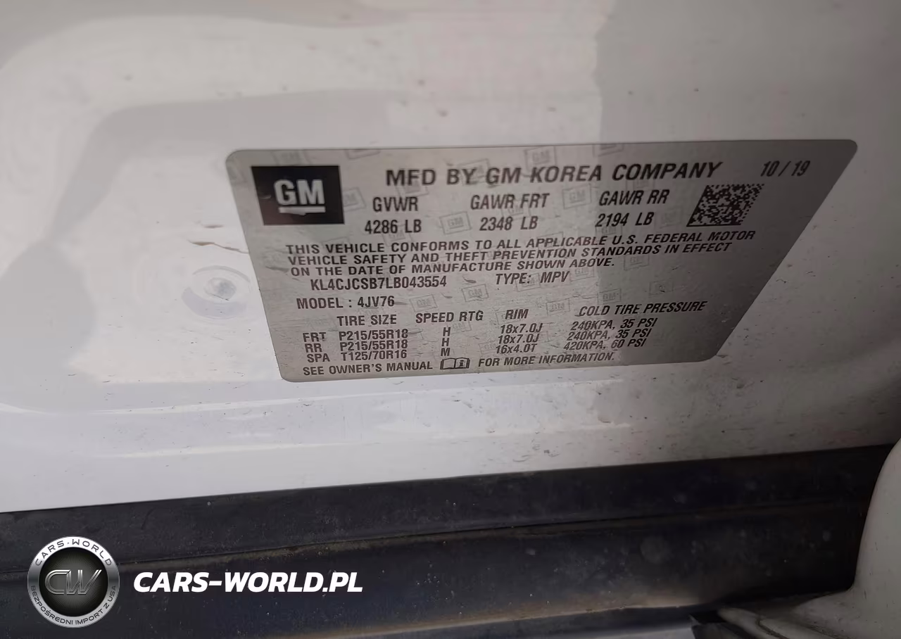2020 Buick Encore Fwd Essence VIN:KL4CJCSB7LB043554 - 9