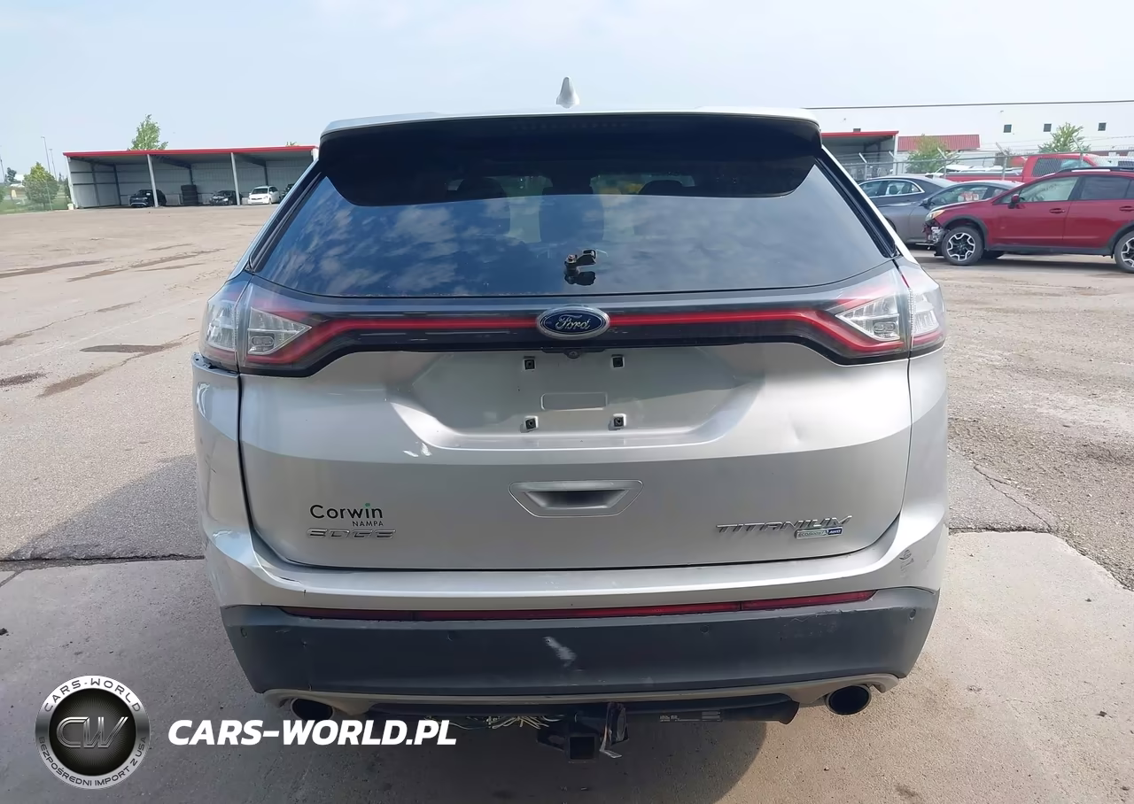 2015 Ford Edge Titanium VIN:2FMTK4K9XFBB67687 - 16