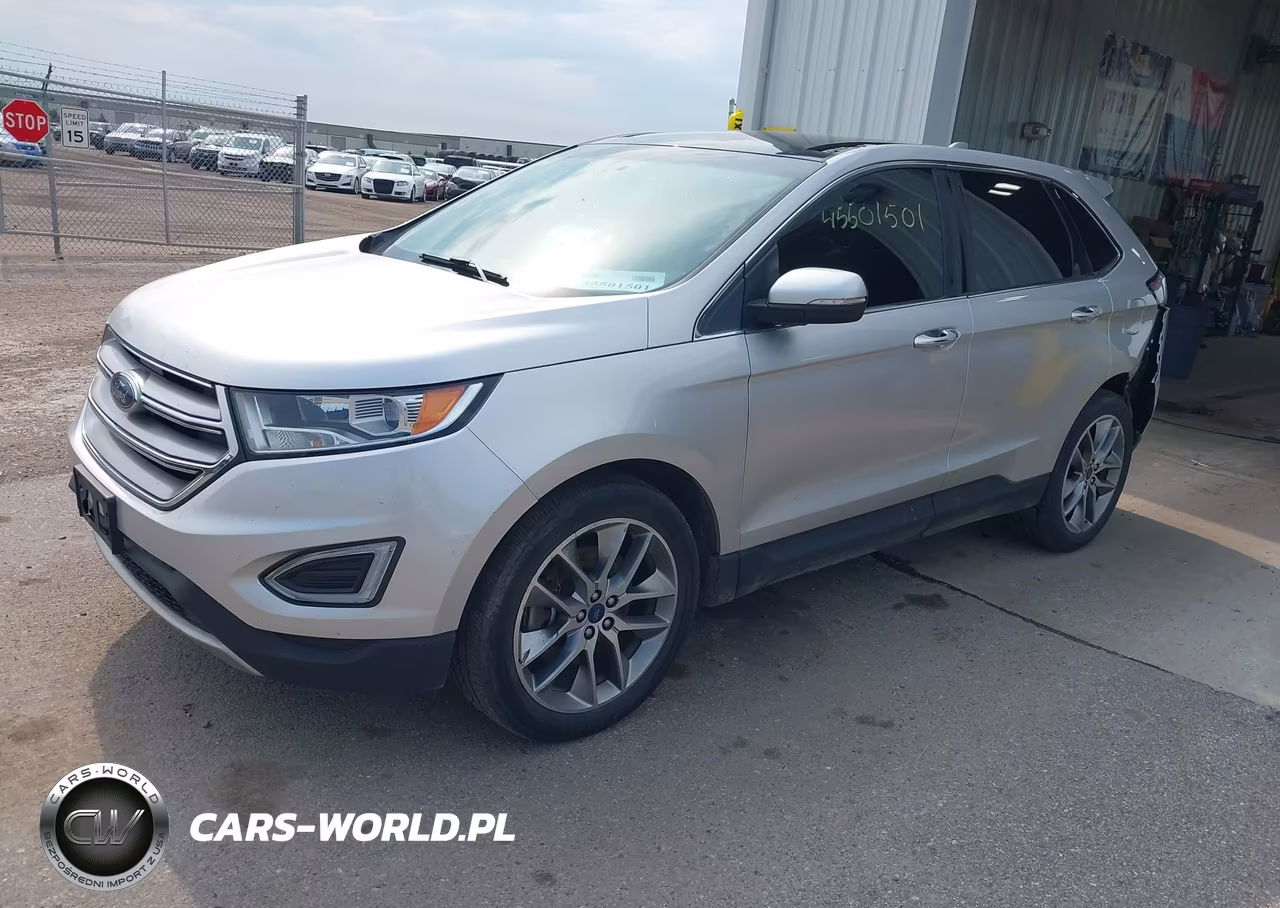 2015 Ford Edge Titanium VIN:2FMTK4K9XFBB67687 - 2