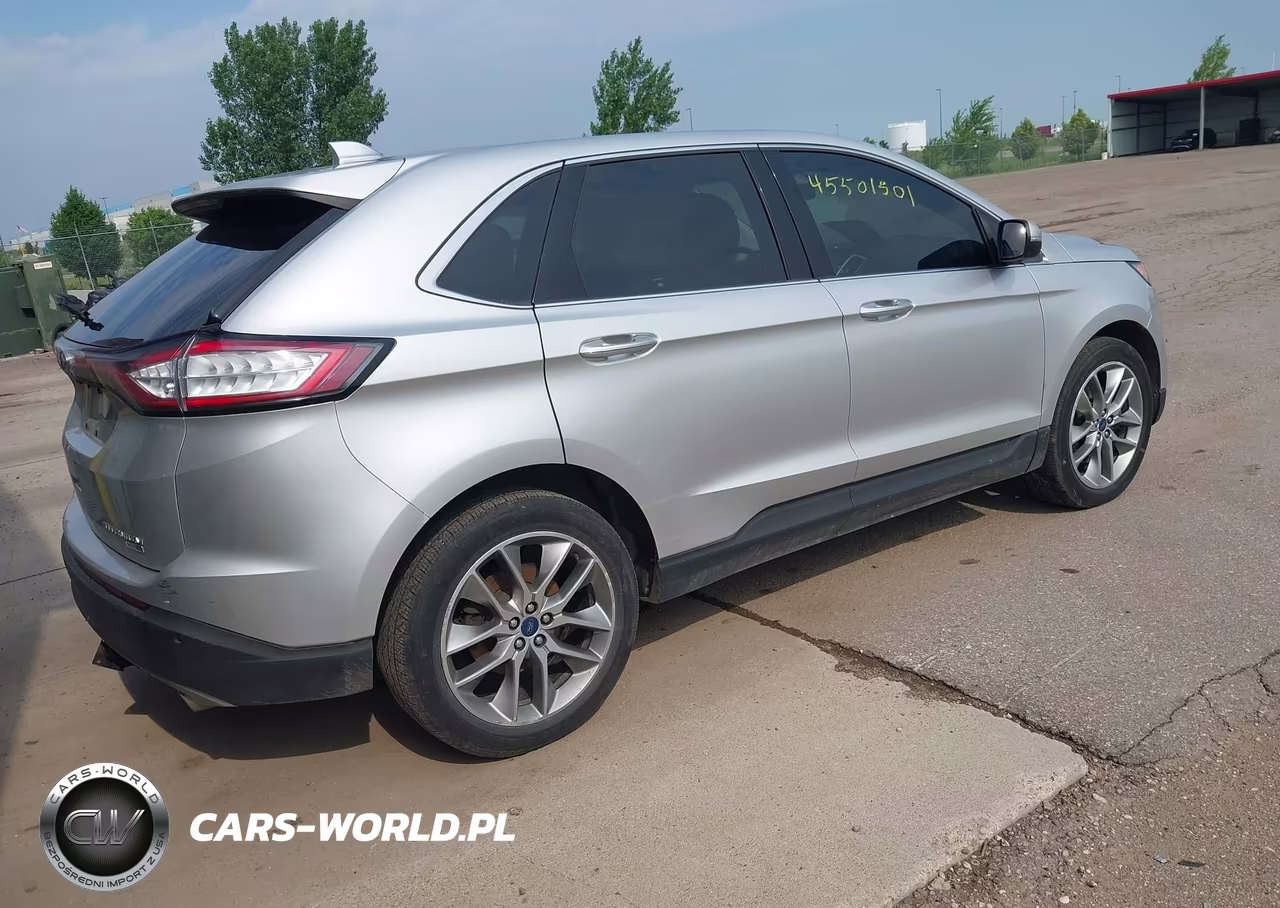 2015 Ford Edge Titanium VIN:2FMTK4K9XFBB67687 - 4
