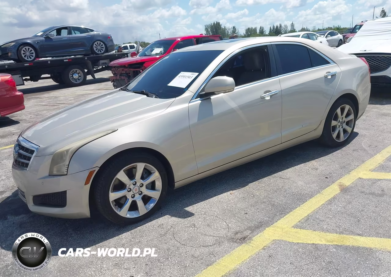 2013 Cadillac Ats Luxury VIN:1G6AH5RX2D0143504 - 2