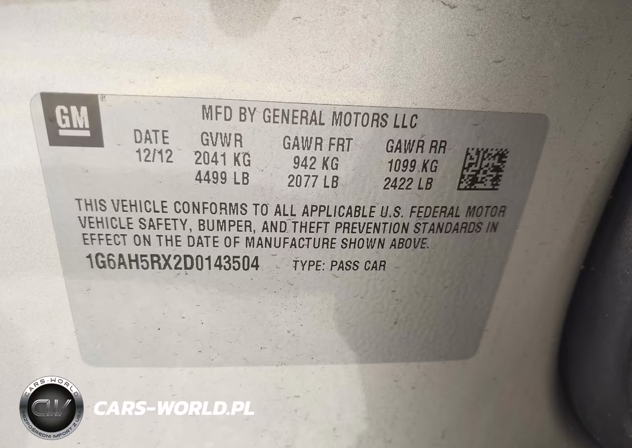 2013 Cadillac Ats Luxury VIN:1G6AH5RX2D0143504 - 9