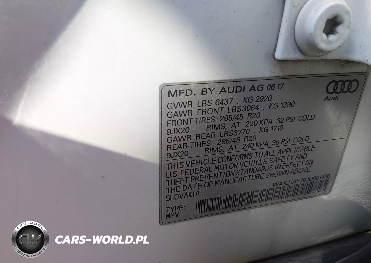 2018 Audi Q7 2.0T Premium VIN:WA1LHAF70JD001430 - 9