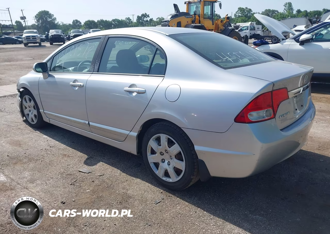 2011 Honda Civic Lx VIN:19XFA1F5XBE012716 - 3