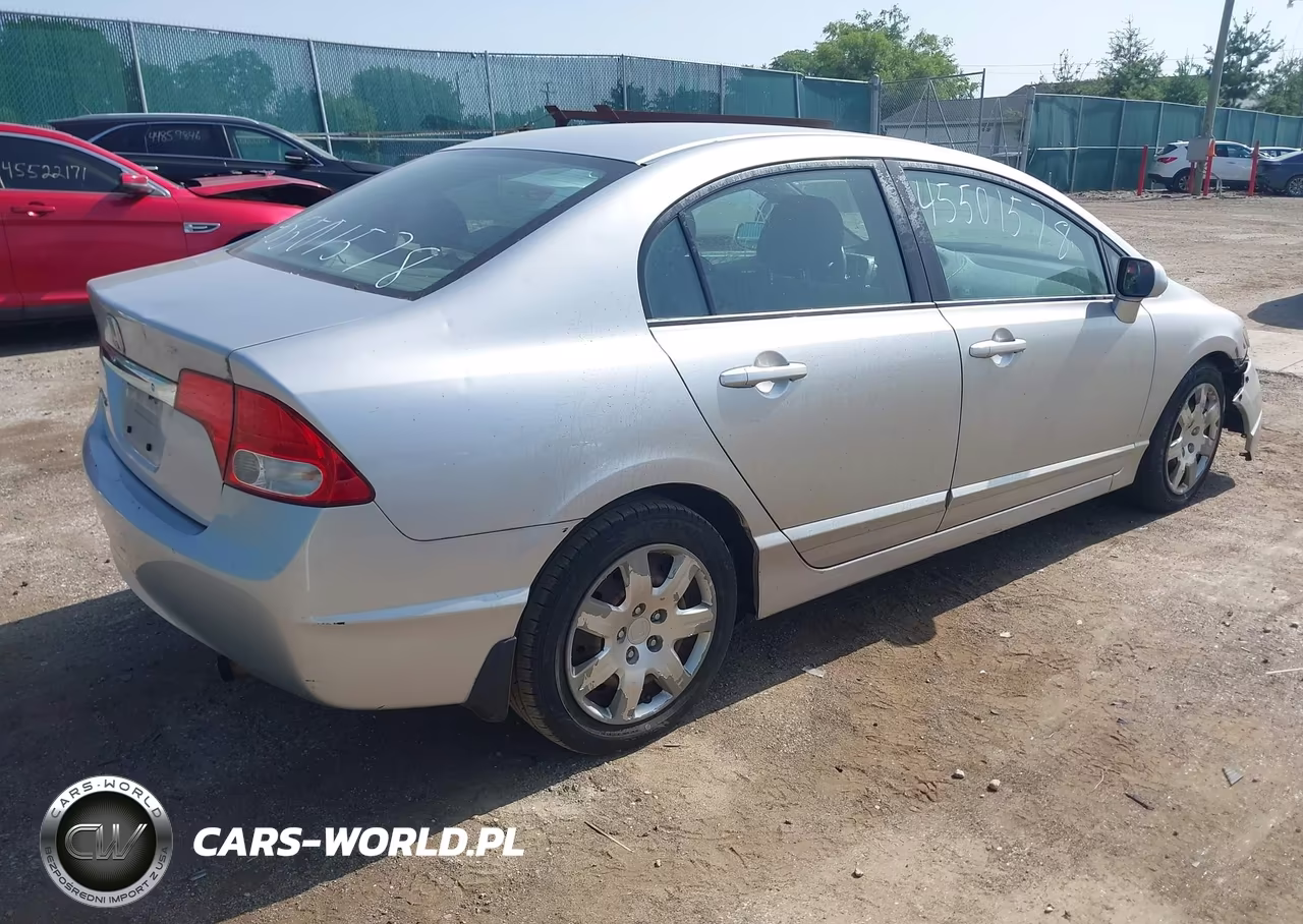 2011 Honda Civic Lx VIN:19XFA1F5XBE012716 - 4