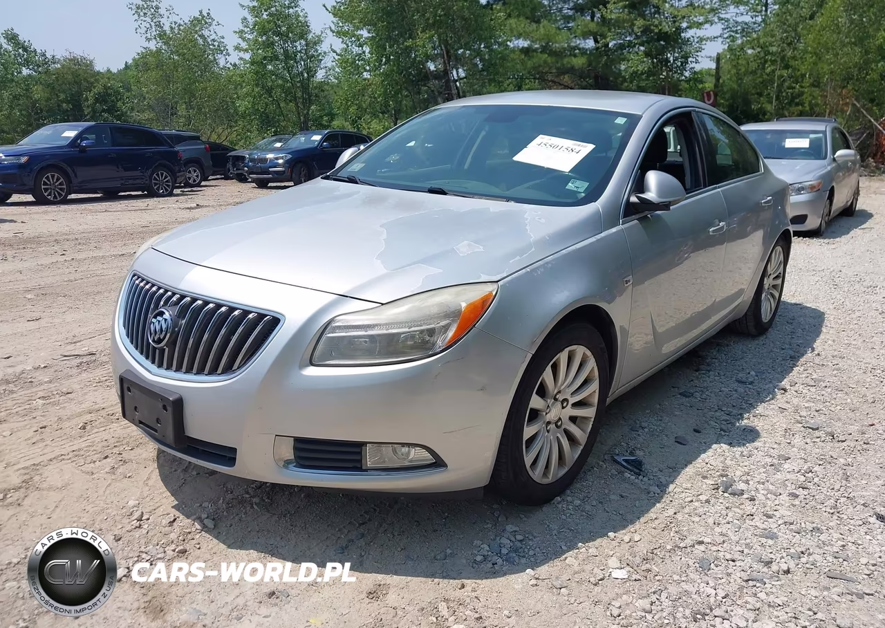 2011 Buick Regal Cxl Russelsheim VIN:W04GN5EC0B1014424 - 2
