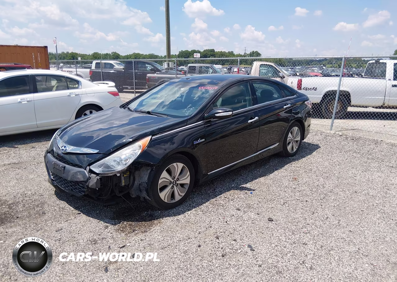 2014 Hyundai Sonata Hybrid Limited VIN:KMHEC4A42EA105075 - 2