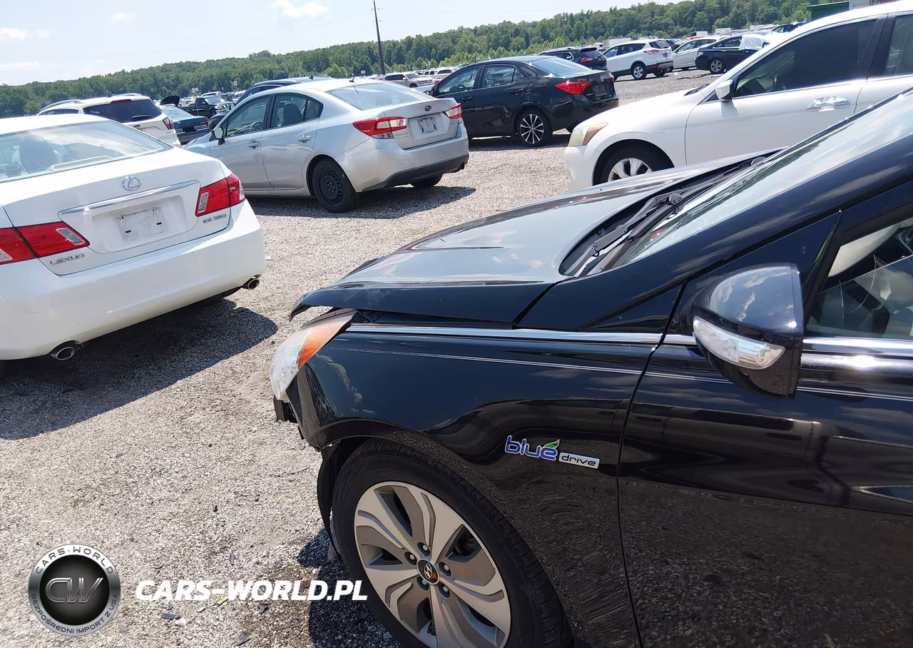 2014 Hyundai Sonata Hybrid Limited VIN:KMHEC4A42EA105075 - 6