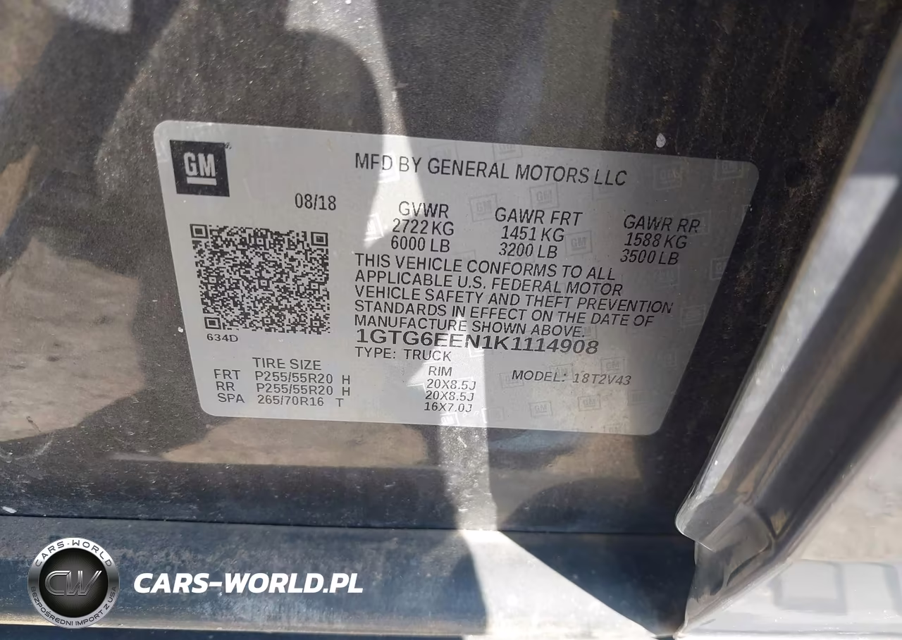 2019 GMC Canyon Denali VIN:1GTG6EEN1K1114908 - 9