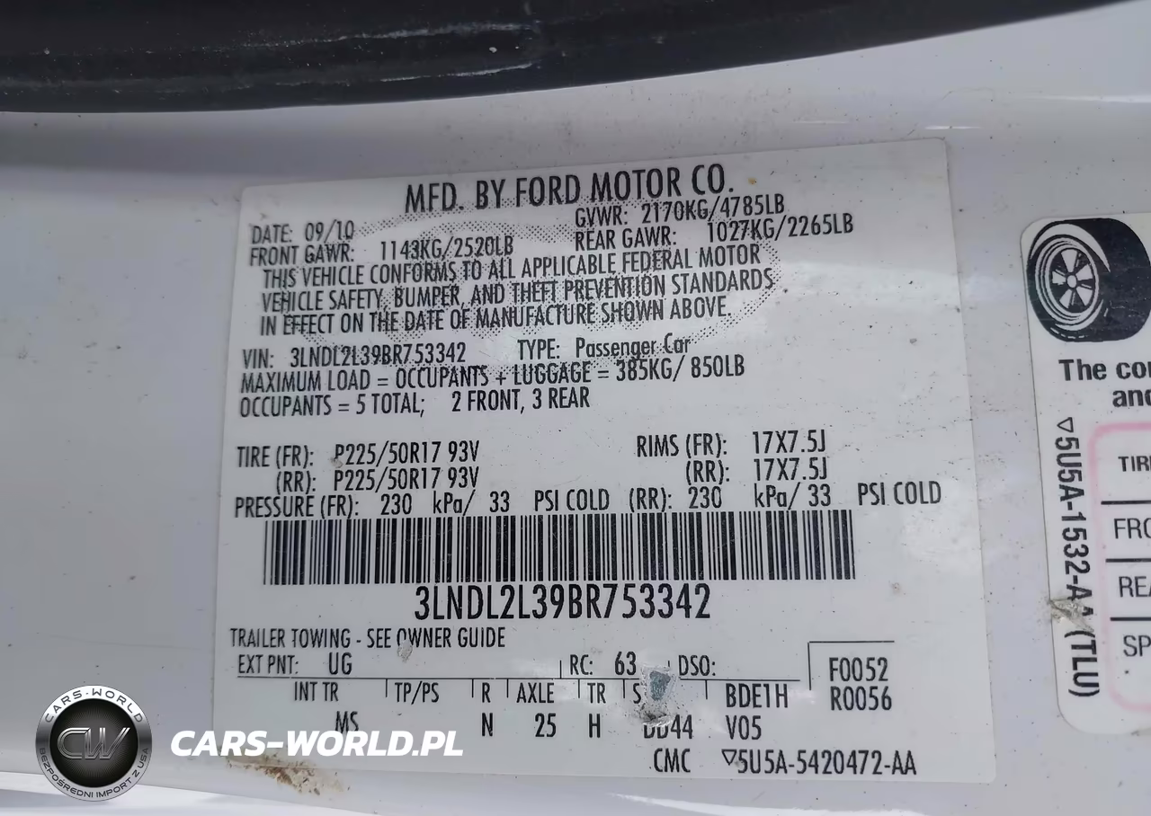 2011 Lincoln Mkz Hybrid VIN:3LNDL2L39BR753342 - 9